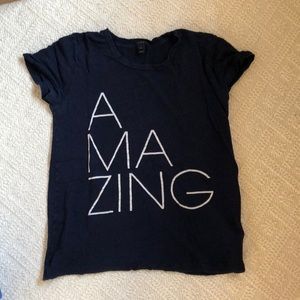 J CREW AMAZING Graphic Tee